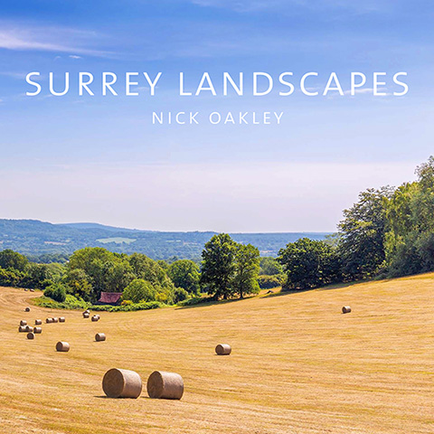 Cover image of the Surrey Landscapes book