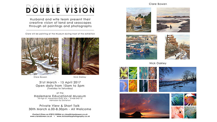 Double Vision Exhibition in our sights